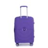 Expandable Hardshell Suitcase Double Spinner Wheels Pp Luggage Sets Lightweight Durable Suitcase & Tsa Lock, 3 Piece Set (20/24/28) - Purple - Image 12
