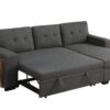 3 Piece Upholstered Sectional - Dark Gray - Image 16