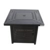 Propane / Gas Fire Pit Table - Black - Image 2