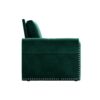 King Pull Out Sofa Bed, 3 In 1 Velvet Convertible Sleeper Sofa With Nailhead Trim & Rolled Arm, Multi Functional Sofa Bed For Living Room, Bedroom, Apartment, Office - Green - Image 13