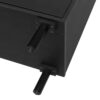 2 Door, 3 Drawer Cabinet, Suitable For Bedroom - Black - Image 18