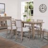 Counter Height Dining Table Colored - Sand - Image 4