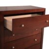 Modern Elegant Transitional Storage Chest - Cherry - Image 4