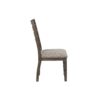 Casual Side Dining Chair With Ladder Back (Set of 2) - Gray - Image 4