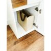 Elise - Slim Modular Wood Closet Cabinet With Drawers In Durable Melamine And Wood 71" Height - White - Image 15