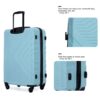 Lightweight 3 Piece Luggage Sets With 2 Hooks, Spinner Wheels, Tsa Lock (20 / 24 / 28") - Green - Image 10