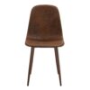 (Set of 4) Backrest AndTransfer Legs Chairs Adding A Touch Of Elegance To Minimalist And Scandinavian Style Homes - Walnut - Image 10