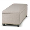 Kingsley - Large Storage Ottoman - Natural - Image 3