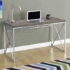 Computer Desk For Home Office, Versatile Design - Taupe - Image 3