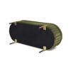 Chloe - Modern Glam Storage Bench - Olive Green - Image 7