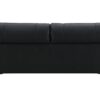 Eilene - Top Grain Leather Loveseat - Black - Image 3