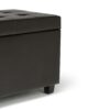 Cosmopolitan - Storage Ottoman - Tanners Brown - Image 5