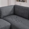 Glander - Cozy Sectional Sofa Right Facing - Gray - Image 2