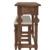 Ludin - Console Table With 3 Stools - Brown - Image 4