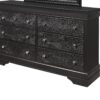 Shaker - Crocodile Metallic Dresser - Gray - Image 3