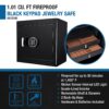 1.01 Cubic Ft Jewelry Safe V2 - Black - Image 7