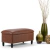 Emily - Storage Ottoman - Cognac - Image 8