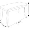 Carlos-Upholstered Bench - Gray - Image 11