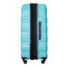 Expandable 3 Piece Luggage Sets Pc Lightweight & Durable Suitcase With Two Hooks, Spinner Wheels, Tsa Lock, (21/25/29) - Aqua Blue - Image 16