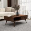 Caroline - Coffee Table - Walnut Brown - Image 6