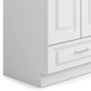 Lawrence - Laundry Cabinet & Faucet And Stainless Steel Sink - White - Image 6