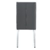 Armless Dining Chairs, Grid And Buckle Design Of The Back (Set of 4) - Gray - Image 18