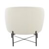Chloe - Contemporary Chair - Black / White - Image 4