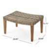 Outdoor Rattan Wicker Ottomans - Gray - Image 3