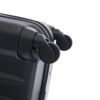 3 Piece Hard Luggage Set With Universal Wheels And Luggage Password Lock, 20 / 24 / 28" - Black - Image 8