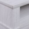 Lucifer - TV Stand Console With Fireplace - White Walnut - Image 8