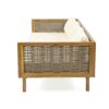 Claremont - 3 Seater Daybed With Rattan Arms - Beige - Image 6