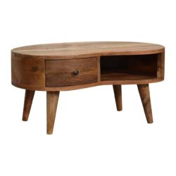 Mini Wave Coffee Table - Oak