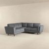 Erman - Pillow Back Corner Sofa - Dark Gray - Image 2