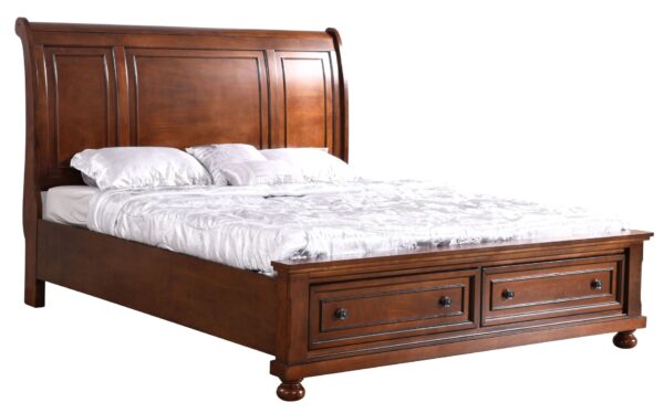 Meade - King Bed - Cherry
