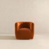 Delaney - Swivel Chair - Burnt Orange - Image 4
