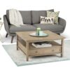 Warm Shaker - Square Coffee Table - Distressed Gray - Image 8