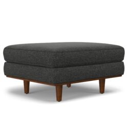 Morrison - Ottoman - Charcoal Gray