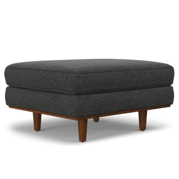 Morrison - Ottoman - Charcoal Gray