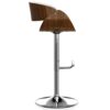 Amery - Adjustable Swivel Bar Stool - White - Image 6
