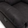 Marshall - Swivel Gliding Recliner - Black - Image 4