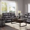 Hooper - Power Reclining Sofa - Gray - Image 6