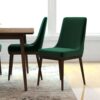 Kate - Mid-Century Modern Dining Chair (Set of 2) - Fabric - Multi - Image 6