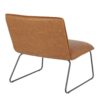 Casper - Industrial Chair - Black / Camel - Image 3