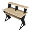Eleazar - Music Recording Studio Desk - Natural Oak - Image 3