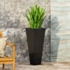 Outdoor Planter - Black - Image 4