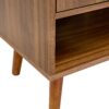 Multi Functional Modern Minimalist Shoe Cabinet Perfectly Blends Into Nordic, Japanese, And Industrial Style Homes - Walnut - Image 18