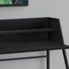 Computer Desk For Home Office, Laptop, Storage Shelves, Modern - Black - Image 9
