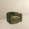 Cosey - Swivel Chair - Gold / Green / Olive Green - Image 3