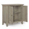 Amherst - Low Storage Cabinet - Distressed Gray - Image 2