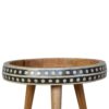 Small Dotted End Table - Oak - Image 3